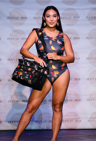 Bodysuit/ bathing suit Birds of Hawaii keiki-adult