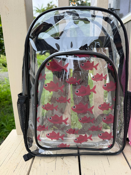 Clear backpacks