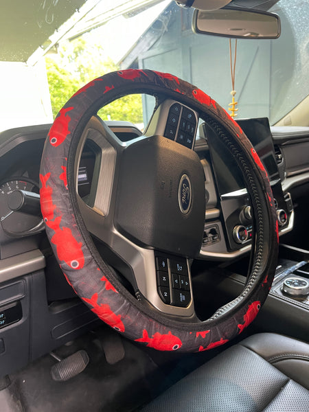 Steering wheel cover