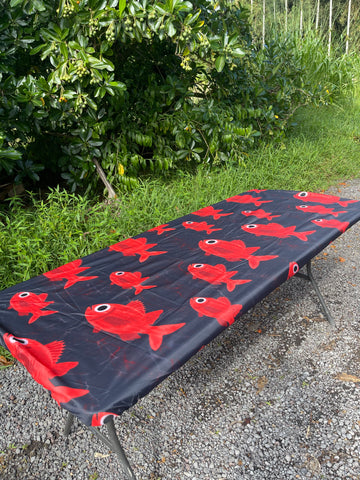 Waterproof 6ft fitted table cover