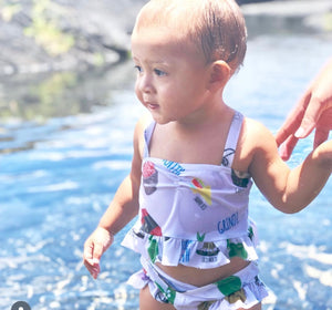 2 pc bathing suit 4-5T