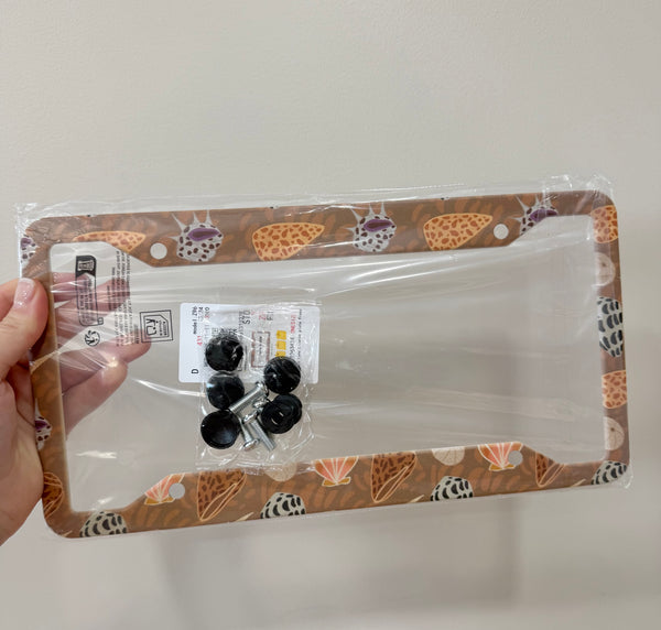 License plate covers