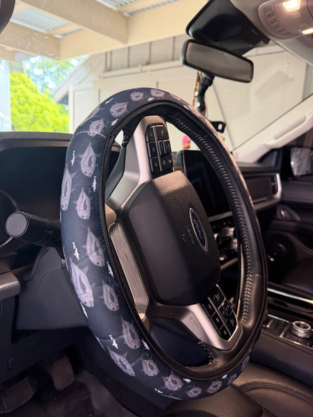 Steering wheel cover