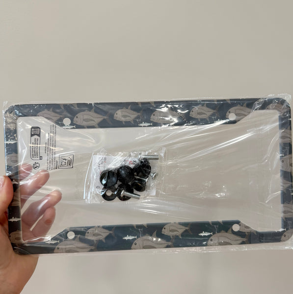 License plate covers