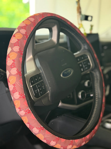 Steering wheel cover