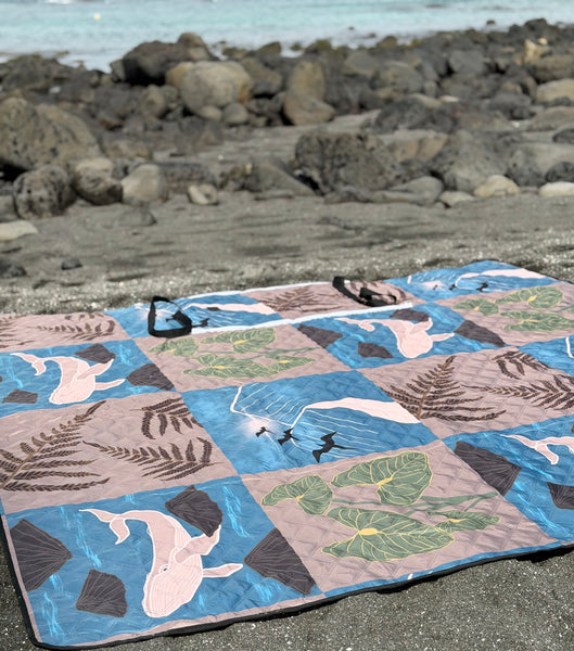 Quilt beach Mats 6.5ft X 6.5ft