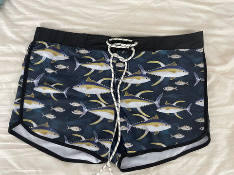 Adult swim shorts (incorrect size defect)
