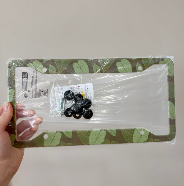 License plate covers