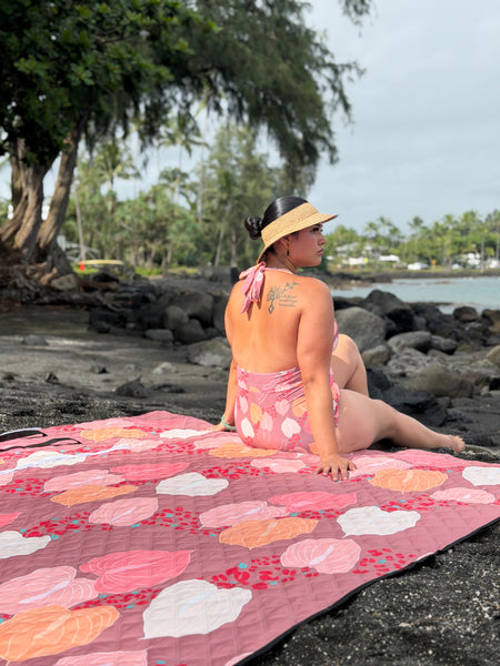 Quilt beach Mats 6.5ft X 6.5ft