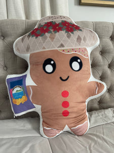 Defected Maui onion chips Gingerbread pillow XL