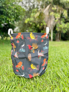 Birds of Hawaii laundry basket (Misprint)