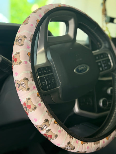 Steering wheel cover