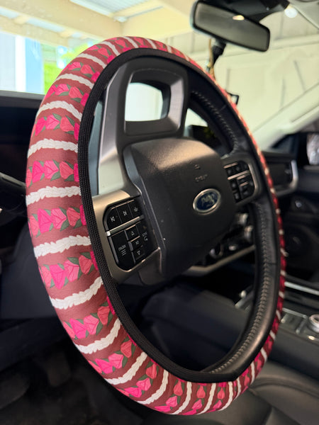 Steering wheel cover