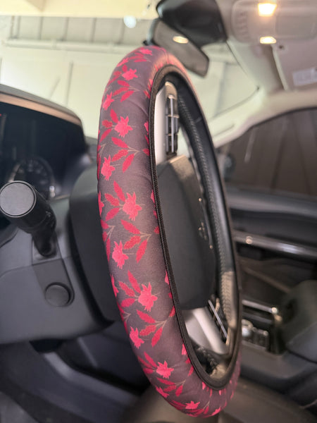 Steering wheel cover