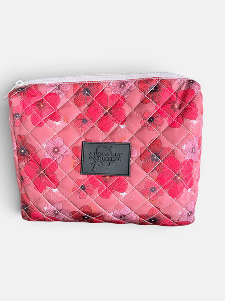 Large Travel Quilt Pouch Bag
