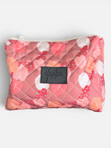 Large Travel Quilt Pouch Bag