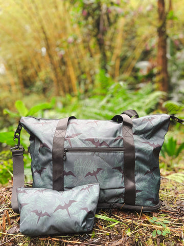 Waterproof Weekender Bag With Small Pouch Bag