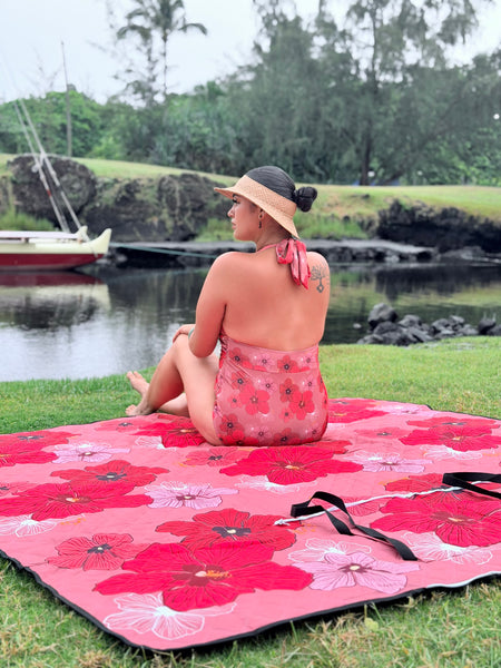 Quilt beach Mats 6.5ft X 6.5ft