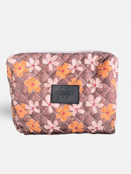 Large Travel Quilt Pouch Bag