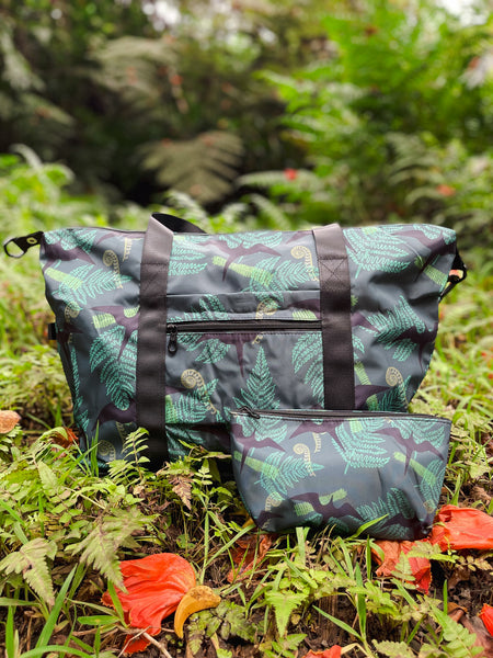 Waterproof Weekender Bag With Small Pouch Bag