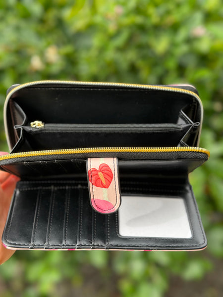 Large anthurium wallet