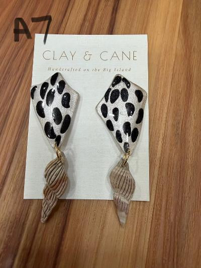 PREORDER Clay and Cane Earrings Collab