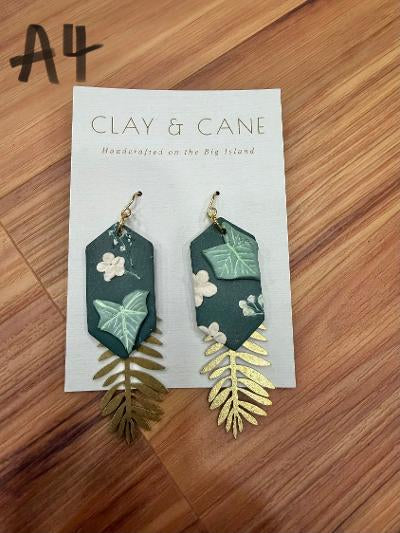 PREORDER Clay and Cane Earrings Collab