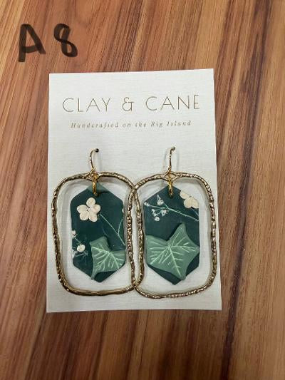 PREORDER Clay and Cane Earrings Collab