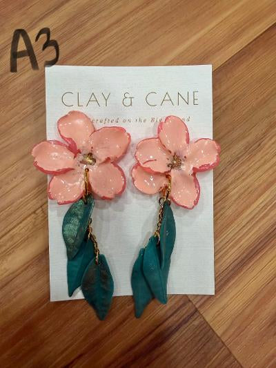 PREORDER Clay and Cane Earrings Collab