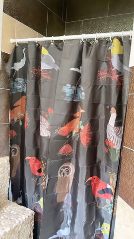 Birds Of Hawaii Shower Curtain
